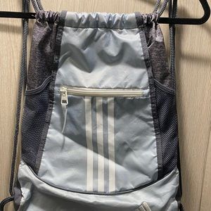 Adidas Alliance ll Sackpack , pale blue/Grey/white Bag, Backpack